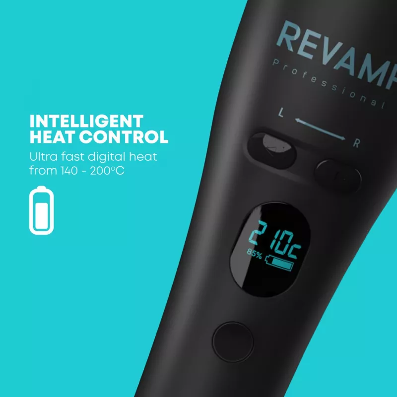 Revamp CL-2750-EU2 iGEN Cordless Progloss Hollywood Curl Automatyczna Lokówka Obrotowa