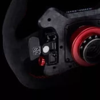 Shift paddle module Simagic S409 Czarny — modular paddle add-on for Simagic wheels