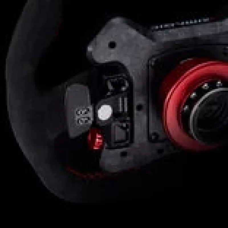 Shift paddle module Simagic S409 Czarny — modular paddle add-on for Simagic wheels