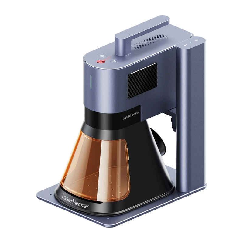 Grawer laserowy LaserPecker LP5 wersja ochronna (LP5-SV) — kompaktowy grawer laserowy do użytku biurkowego