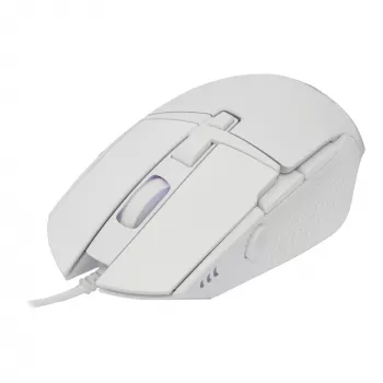 Mysz Baracuda BGM-051 Raptor biały USB