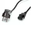 Kabel zasilający ROLINE 19.08.1014 czarny 3 m CEE 7/7 wtyczka C13