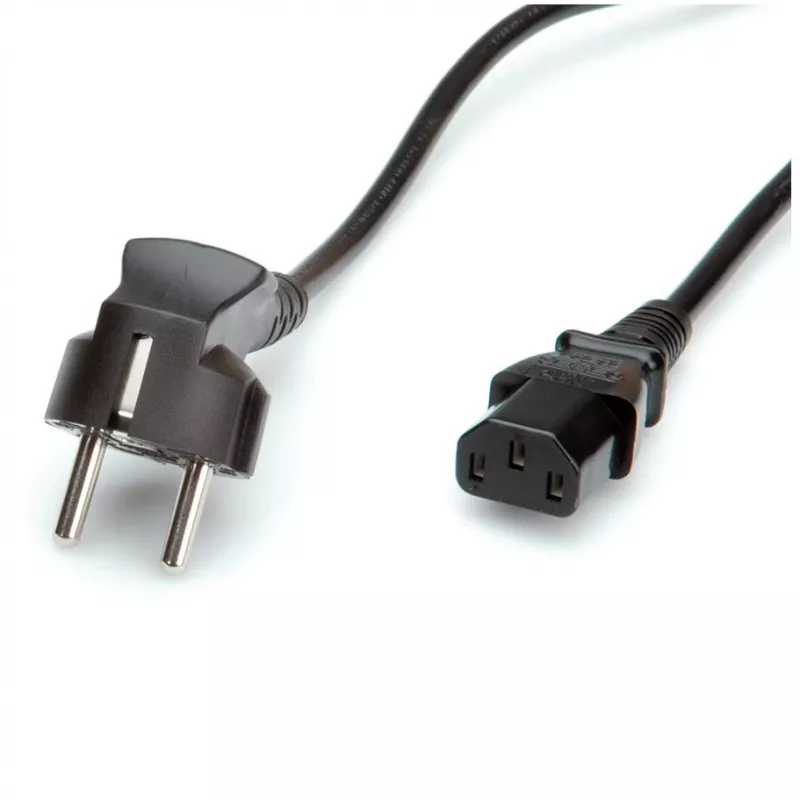 Kabel zasilający ROLINE 19.08.1014 czarny 3 m CEE 7/7 wtyczka C13