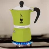 Bialetti Rainbow Moka pot Czarny, Zielony