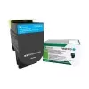 Lexmark 71B2HC0 wkład tonerowy 1 szt. oryginalny cyjan