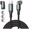 Kabel USB-C 4smarts GravityCord 240W 1.8 m – ładowanie USB-C do USB-C o wysokiej mocy i przesył danych