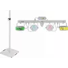 Zestaw LED Laser Bar EUROLITE KLS ze stojakami głośnikowymi BPS-3, biały