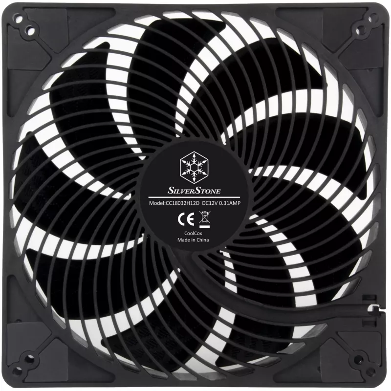 SilverStone SST-AP184i-PRO 180mm wentylator obudowy czarny