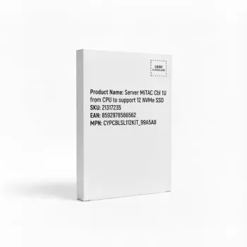 Kabel serwerowy MITAC 1U CPU do obsługi 12 dysków SSD NVMe (kit CYPCBLSL112KIT_99A5A8)