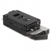 Delock - Mobiles Speicher-Rack - schmaler Schacht - 5,25 bis 2 x 2,5 (13,3 cm bis 2 x 6,4 cm) - Schwarz (47019)