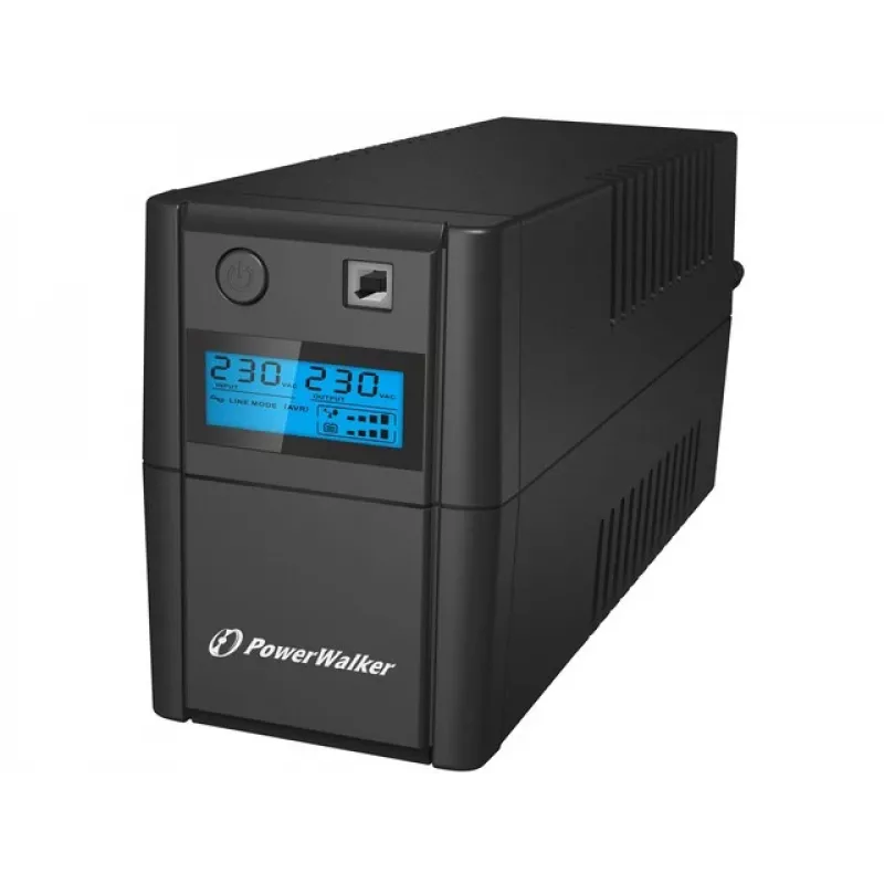PowerWalker VI 850 SHL FR zasilacz awaryjny (UPS) Line-Interactive 0,85 kVA 480 W 2 gniazda wyjściowe