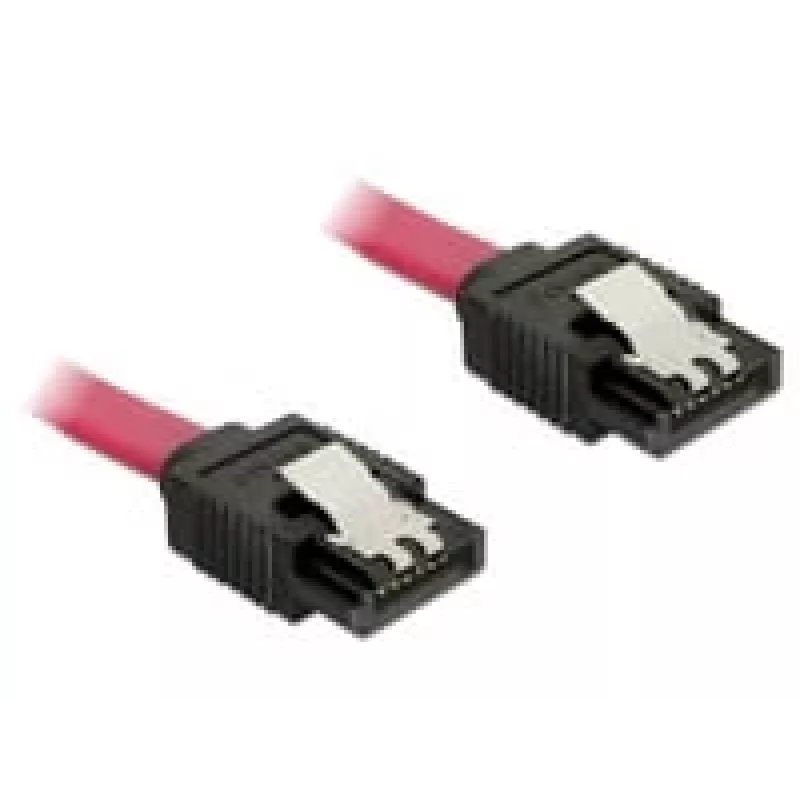 Kabel SATA DeLOCK 82677 0.5m czerwony