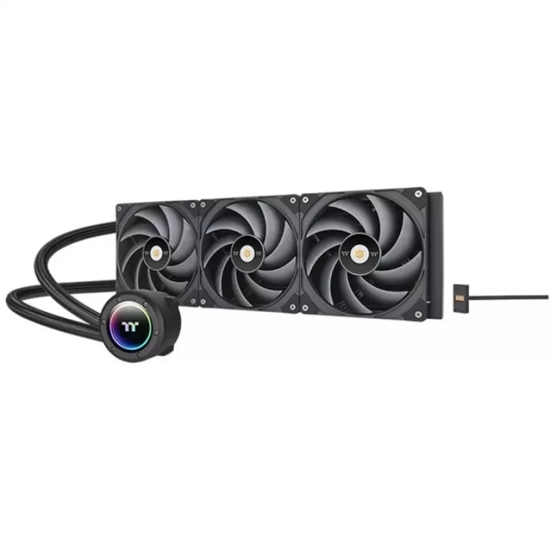 Chłodzenie cieczą All-in-one Thermaltake CL-W401-PL14BL-A 14 cm czarne