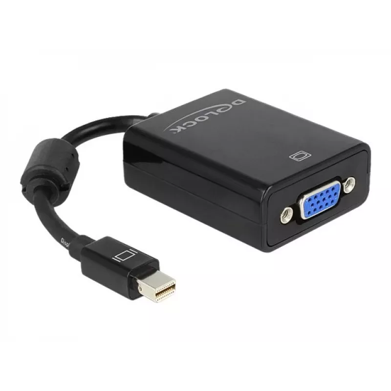 Adapter kabla wideo DeLOCK 65256 Mini DisplayPort do VGA