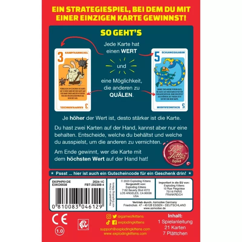 Power Hungry Pets, gra karciana