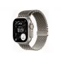 Apple Watch Ultra 3 GPS + Cellular 49mm Natural Titanium Case z Natural Titanium Milanese Loop - Medium | Apple