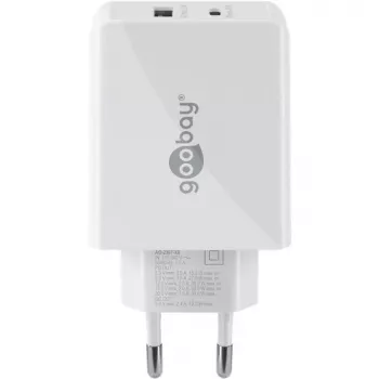 Goobay Dual USB-C™ PD (Power Delivery) Fast Charger (30 W) (61674)