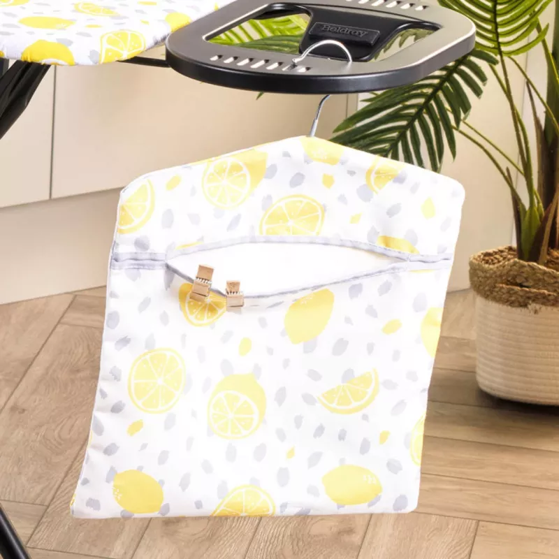 Beldray Peg Bag LA032005LEMFEU7 Lemon Print – wiszący worek na klamerki do prania