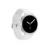 Samsung Galaxy Watch 8 3,3 cm (1,3 cala) AMOLED 40 mm Cyfrowy 438 x 438 pikseli Ekran dotykowy 4G Srebrny Wi-Fi GPS (satelitarny)