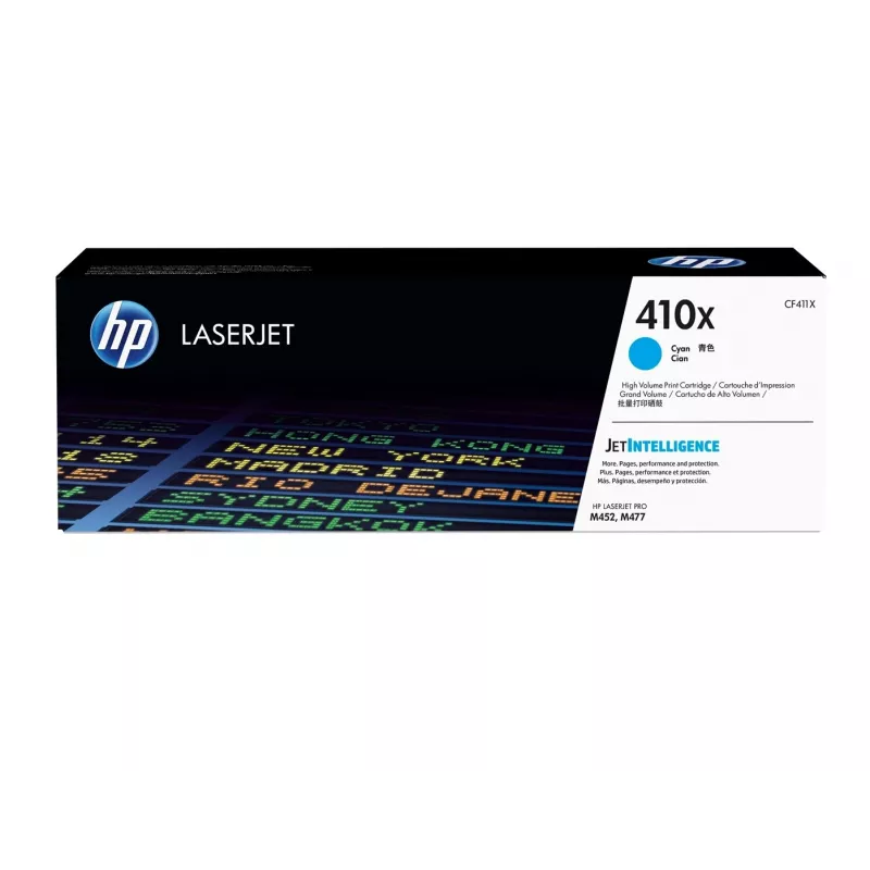 HP 410X Wysokowydajny oryginalny toner LaserJet Cyan