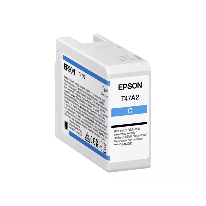 Wkład atramentowy Epson UltraChrome Pro 10 T47A2 Cyjan oryginalny wkład