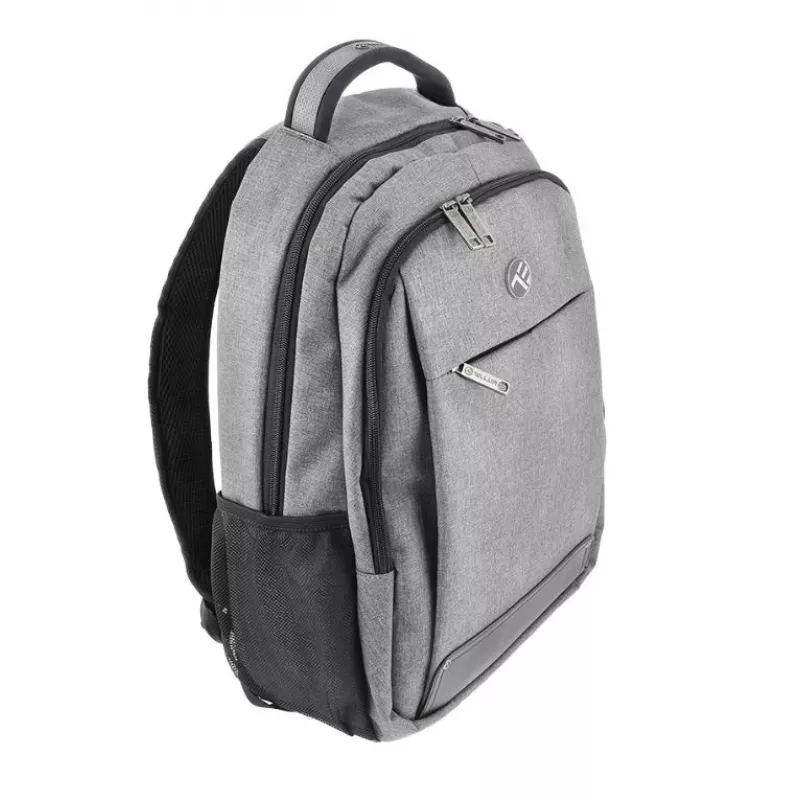 Plecak na laptopa Tellur Companion 15.6 cala z portem USB, szary