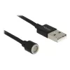 Kabel USB DeLOCK 85724 USB 2.0 1.1 m czarny