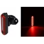 Rowerowe bateryjne światło hamowania LED FISCHER model 50641 z 50 diodami LED, zasilane bateriami tylne światło bezpieczeństwa