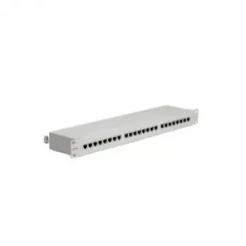 ROLINE 48,30cm (19)-Patchpanel 1 HE, 24 porty, Kat.5e, Szary (26.11.0329)