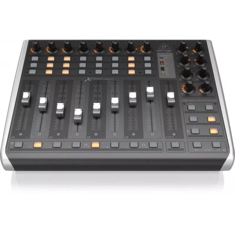 Behringer X-TOUCH COMPACT klawiatura MIDI USB Czarny