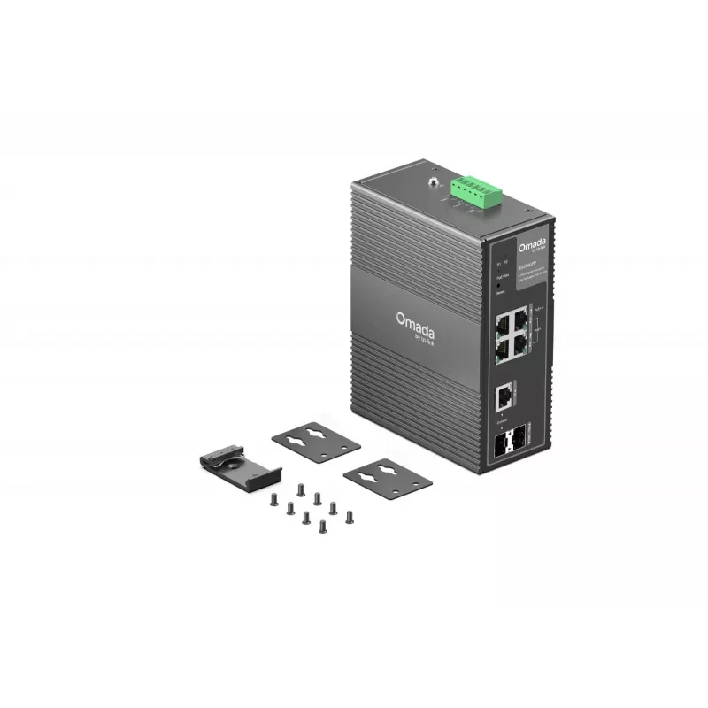 Przełącznik sieciowy TP-Link IES206GPP zarządzalny Gigabit Ethernet (10/100/1000) Power over Ethernet (PoE) czarny