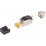 Złącze kablowe RJ-45 ShiverPeaks BS08-45011 srebrny męski 1 szt.