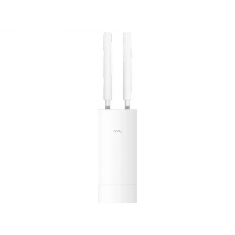 Punkt dostępowy zewnętrzny Cudy AP3000 Outdoor — Dwupasmowy 2.4/5 GHz, IP65, PoE, 1x RJ-45, 2× zewnętrzne anteny RP‑SMA