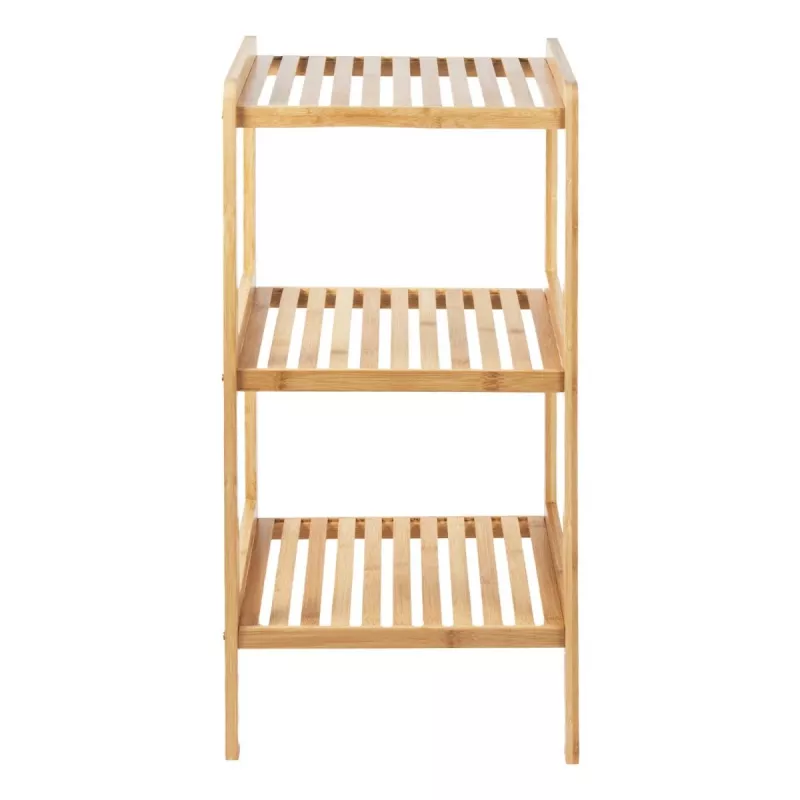 Greenniebieski Bamboo Bathroom Cabinet, 370x330x780mm, 3 Shelves, GB321