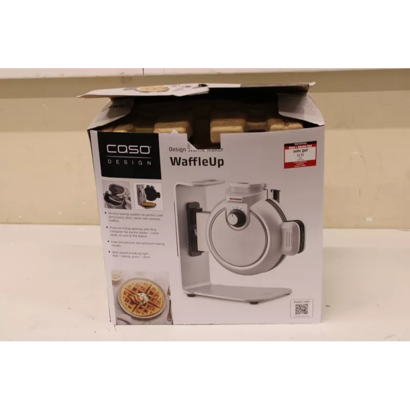 Gofrownica Caso WaffleUp 800 W stal nierdzewna — moc 800 W, elektryczna gofrownica nablatowa