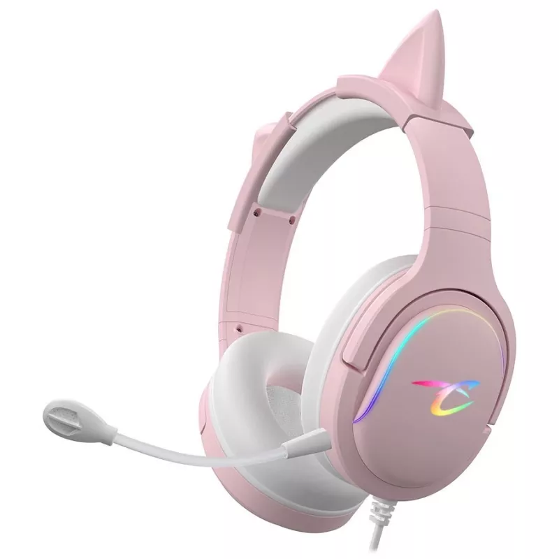 Zestaw słuchawkowy Subsonic Spectra LED Gaming Headset Sweety Pink