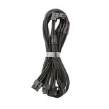 CableMod C-Series Pro Kabel połączeniowy - Wariant A, 90°, 16-pin do 4x8-pin PCIe, czarny