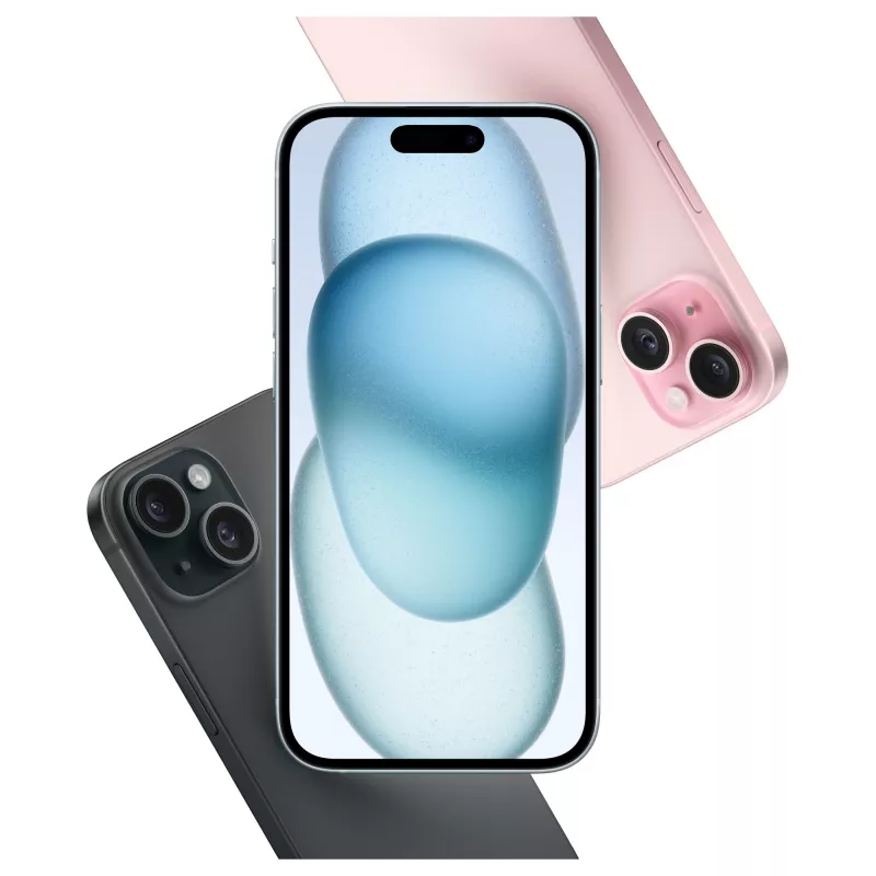 Apple iPhone 15 Plus 17 cm (6,7) Dual-SIM iOS 17 5G USB Type-C 512 GB Czarny (MU1H3ZD/A)