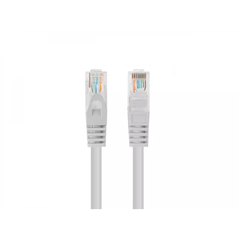 Kabel sieciowy LANBERG PCU5-10CC-0025-S Cat5e U/UTP RJ-45 — 0,25 m, szary
