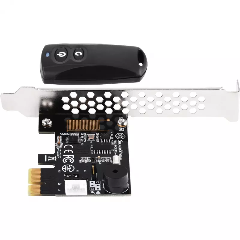 SilverStone SST-ES02-PCIe - pilotów do włączania/wyłączania komputera