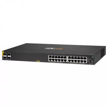 Przełącznik HP Enterprise Aruba 6000 24G CL4 4SFP — 24 x Gigabit Ethernet, 4 x porty SFP