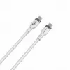 HYPER HyperJuice 240W Silikonowy Kabel USB-C na USB-C (0,9 m/1 m) - Biały