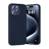 Ochronne etui silikonowe Vention KUFL0-40 do iPhone 15 Pro Max, niebieskie
