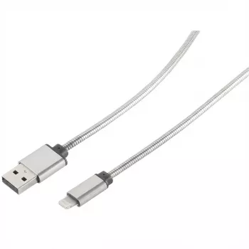 Kabel do ładowania/przesyłu danych ROLINE - iPad/iPhone/iPod - Lightning / USB - USB Typ A, 4-pin (M) - Lightning (M) - 1,8 m - Ekranowany - (USB/USB 2.0) - Biały (11.02.8322)
