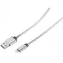 Kabel do ładowania/przesyłu danych ROLINE - iPad/iPhone/iPod - Lightning / USB - USB Typ A, 4-pin (M) - Lightning (M) - 1,8 m - Ekranowany - (USB/USB 2.0) - Biały (11.02.8322)