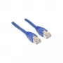 Wentronic Goobay kabel krosowy CAT 5e, SF/UTP, niebieski, 2 m - mieszanka miedzi CCA (68055)