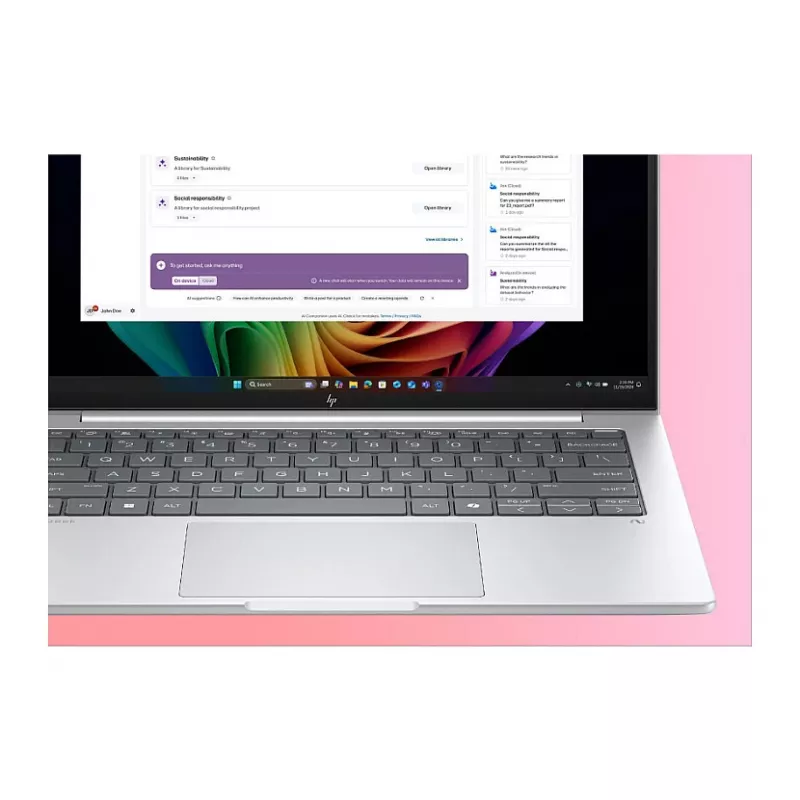 HP EliteBook 8 G1i CU5 226V/16GB/512SSD/W11 Pro 3J Gwarancja (DE) - Układ klawiatury może być niemiecki