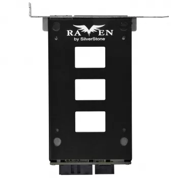 Wewnętrzna kieszeń na dysk twardy SILVERSTONE SST-EXB02 w slot PCI na dysk 2,5 cala