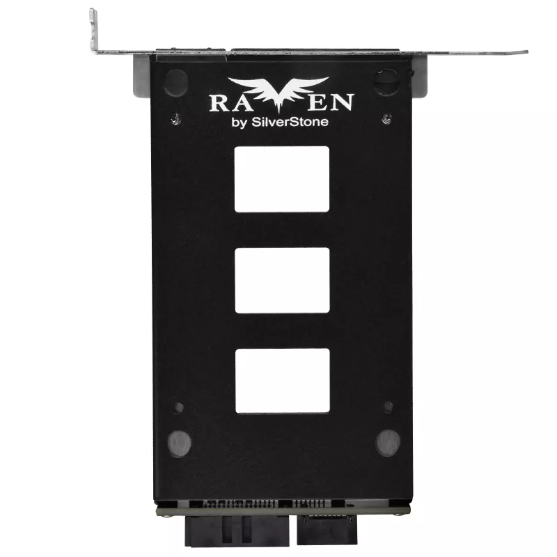Wewnętrzna kieszeń na dysk twardy SILVERSTONE SST-EXB02 w slot PCI na dysk 2,5 cala