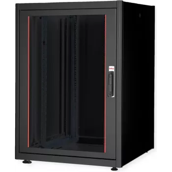 Roline 26.21.0202 19-calowa szafa sieciowa (szer. x wys. x gł.) 800 x 1125 x 800 mm, czarna